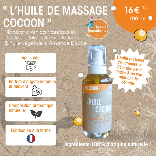 Huile de massage à l'Arnica montana