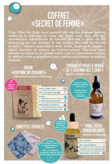 Coffret "Secret de femme"